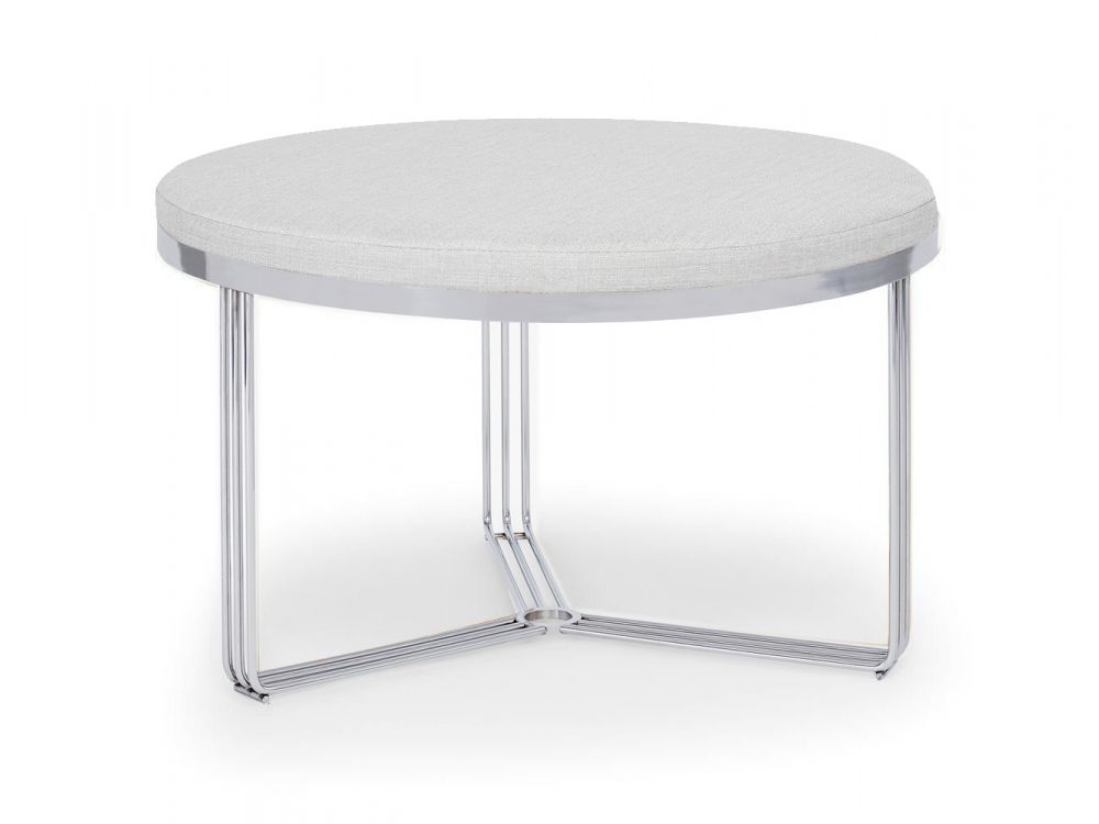 Finn Small Circular Metal Coffee Table