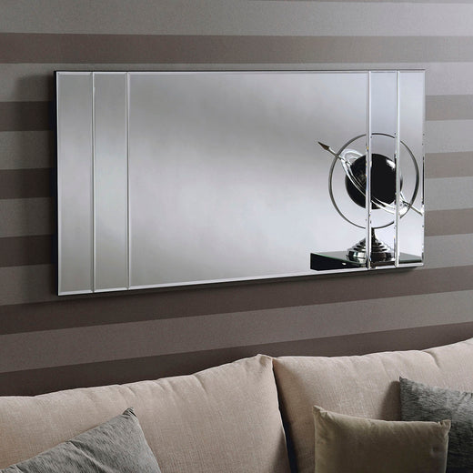 Athena Double Stripe Feature Wall Mirror - Made To Order