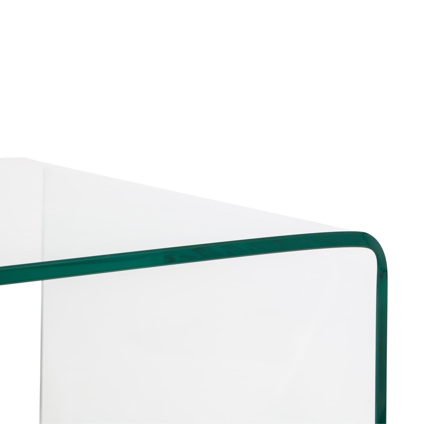 Edges, thickness and surfaces of the tempered glass coffee table