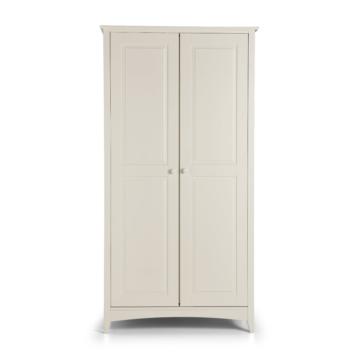 Cameo 2 Door Wardrobe - Stone White