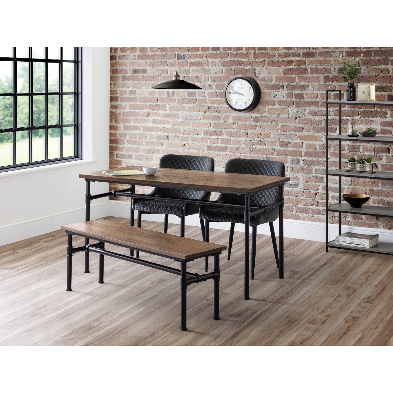 Carnegie Industrial Dining Table