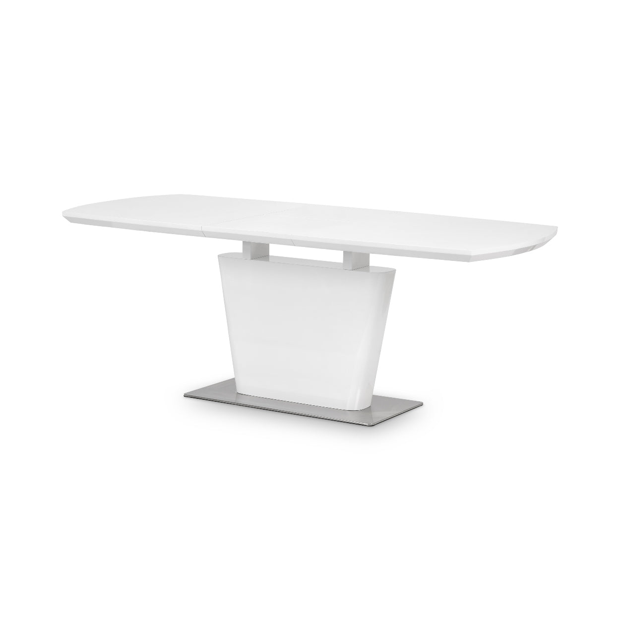 Como High Gloss Extending Dining Table