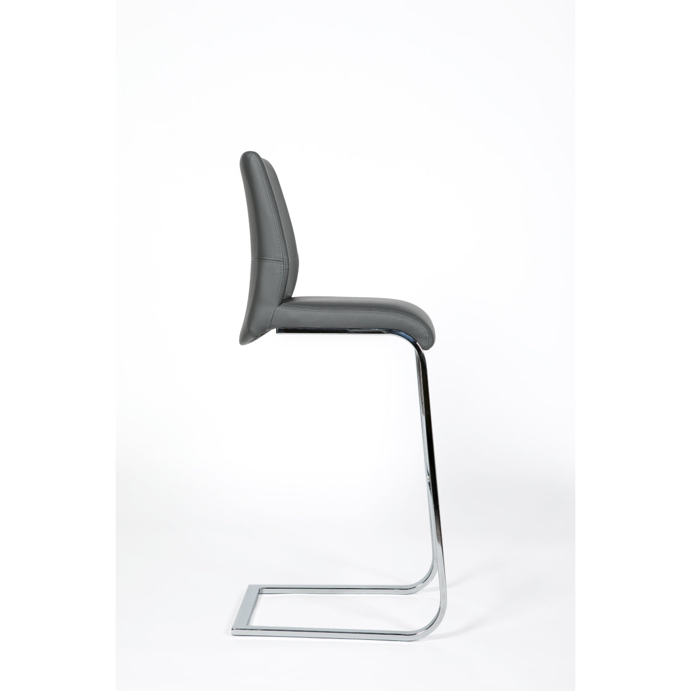 Aina Cantilever Bar Stool - Grey (Set of 2)