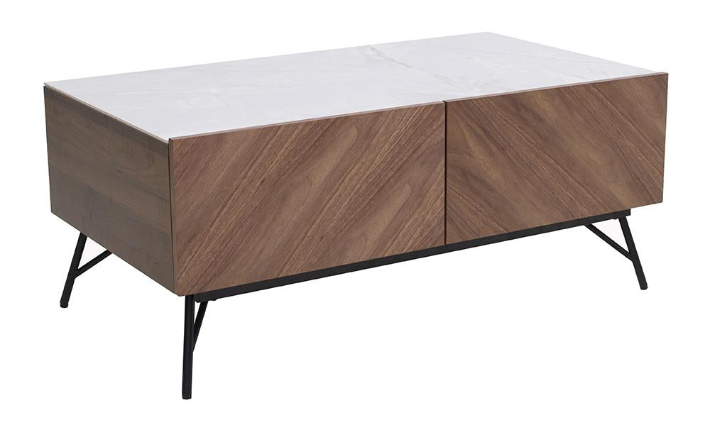 Antonia Media Unit - Walnut