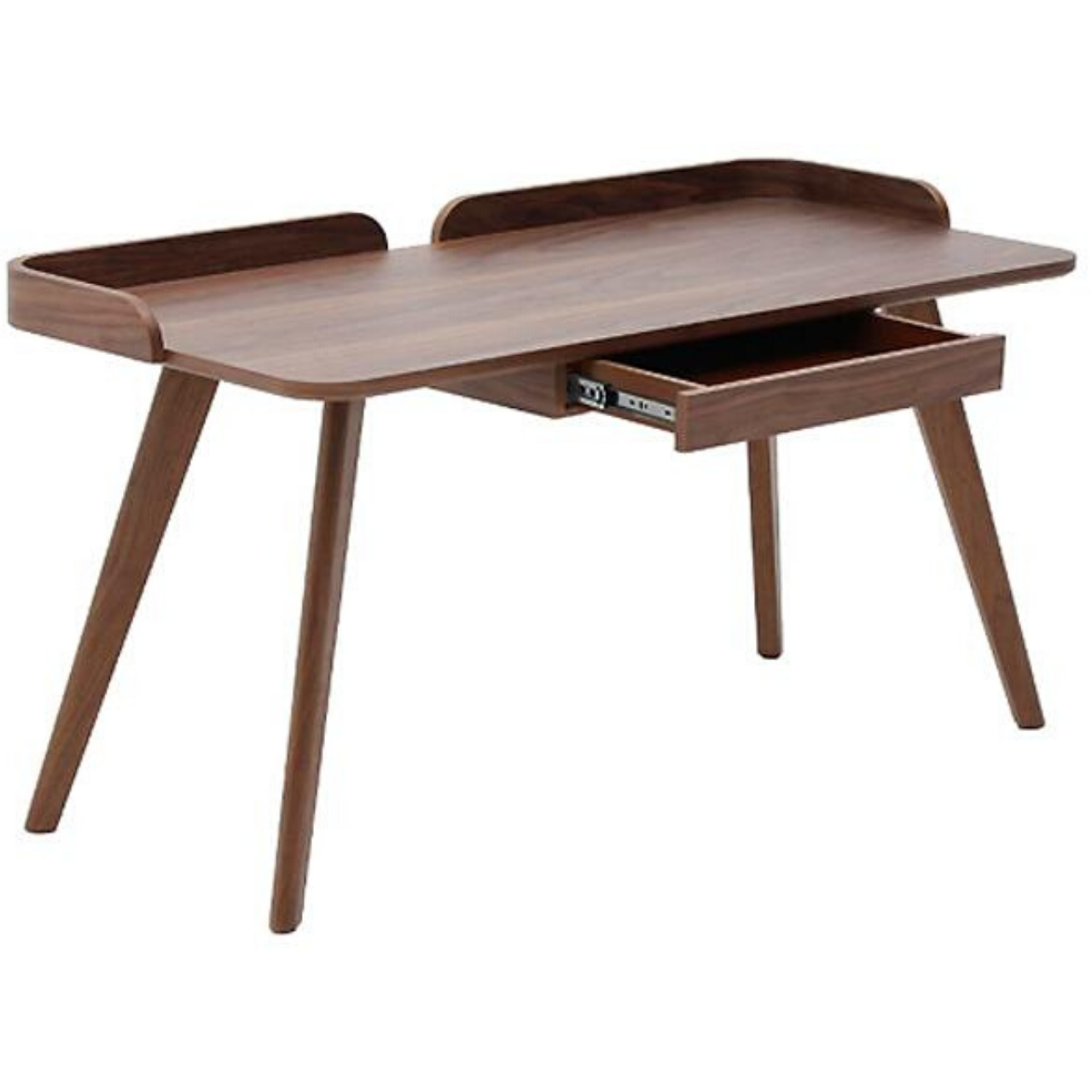 Bori Walnut Desk - BeautyTables