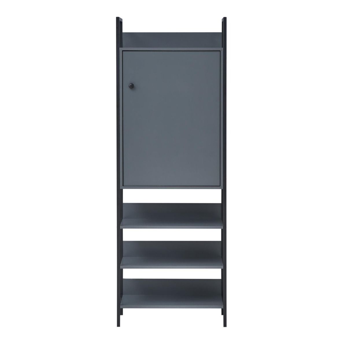 Zahra Open Storage Cabinet Grey