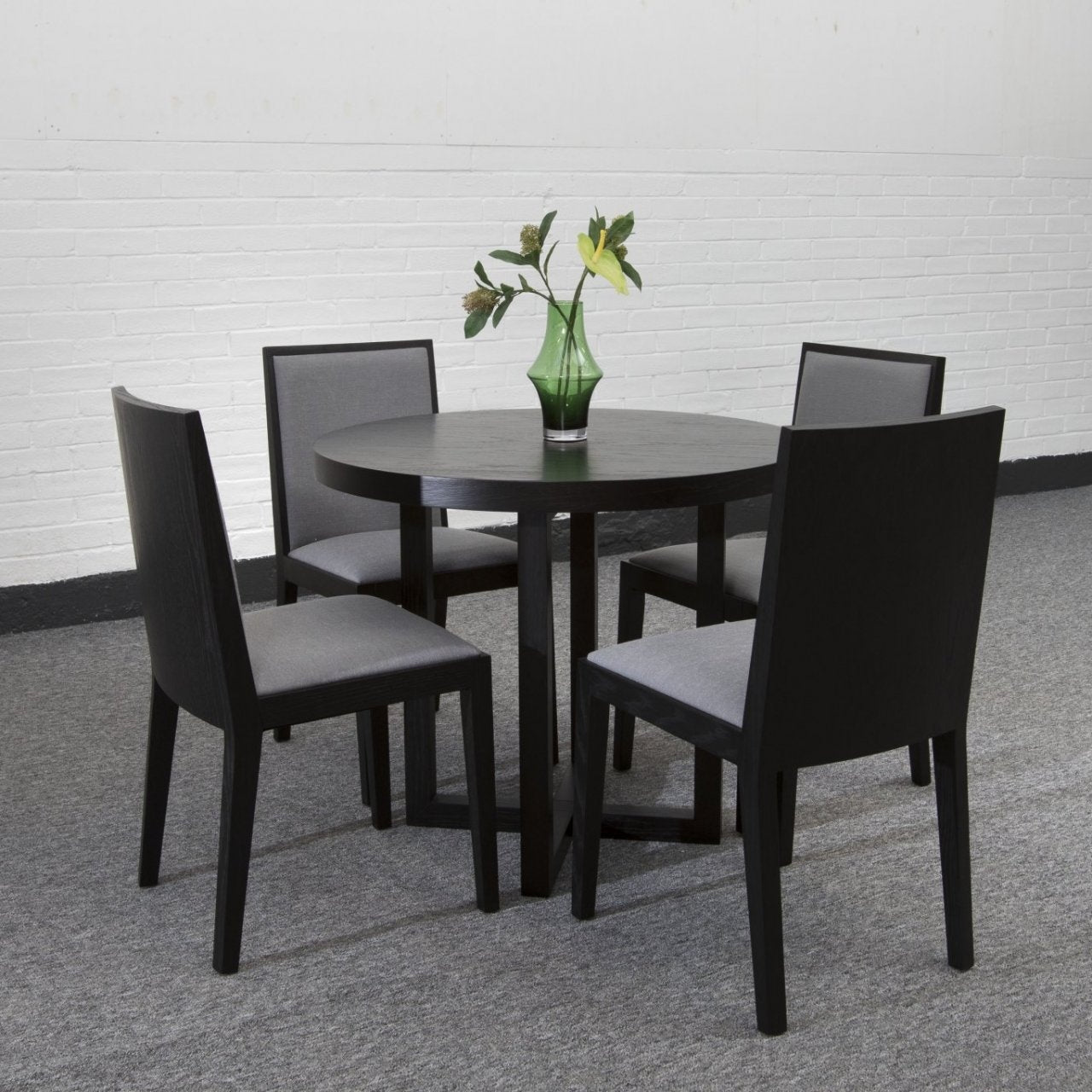 Iris Dining Table - Black