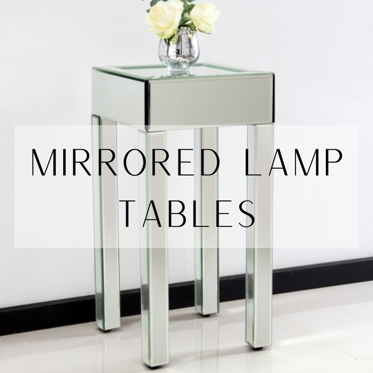 Mirrored Lamp Tables