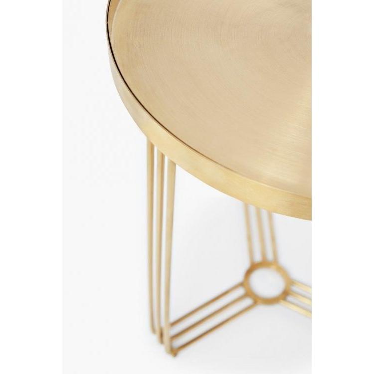 Finn Round Metal Side Table