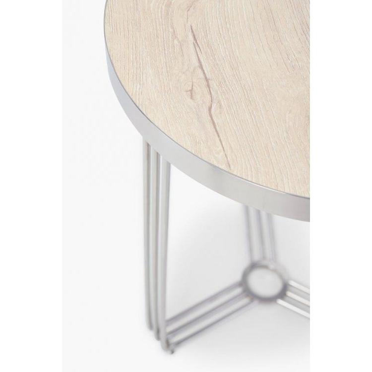 Finn Round Metal Side Table