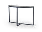 Finn Half Moon Metal Console Table