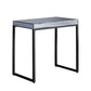 Mozart Mirrored Side Table - Black
