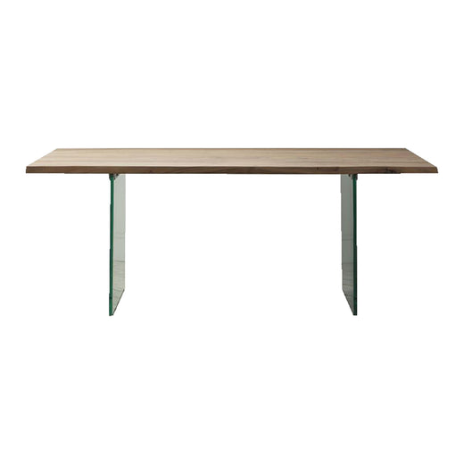 Molde Large Solid Wood Top Dining Table