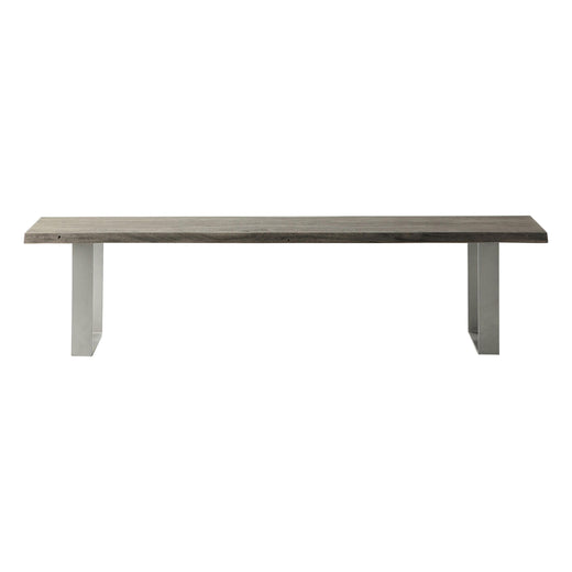 Canterbury Solid Wood Dining Bench - Grey