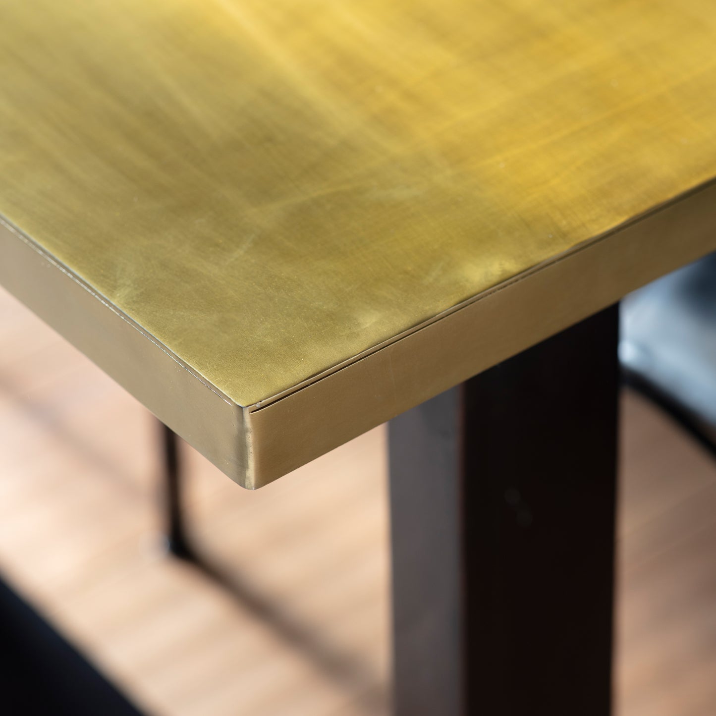 Halliwell Gold Top Dining Table