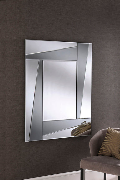 Kristi Art Deco Abstract Wall Mirror
