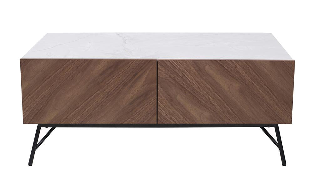 Antonia Media Unit - Walnut