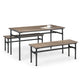 Carnegie Industrial Dining Bench