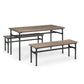 Carnegie Industrial Dining Bench