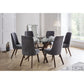 Chelsea Large Round Glass Dining Table