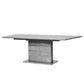 Demi Concrete Extending Table 1600mm - 2200mm