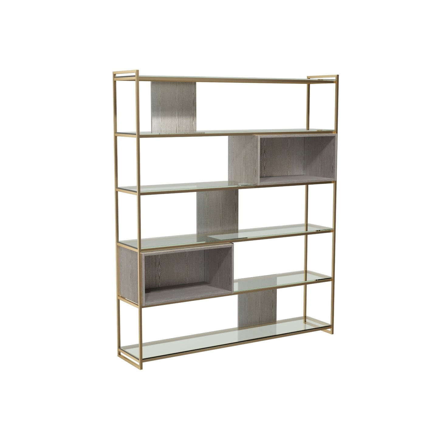 Federico Tall Bookcase - Oak