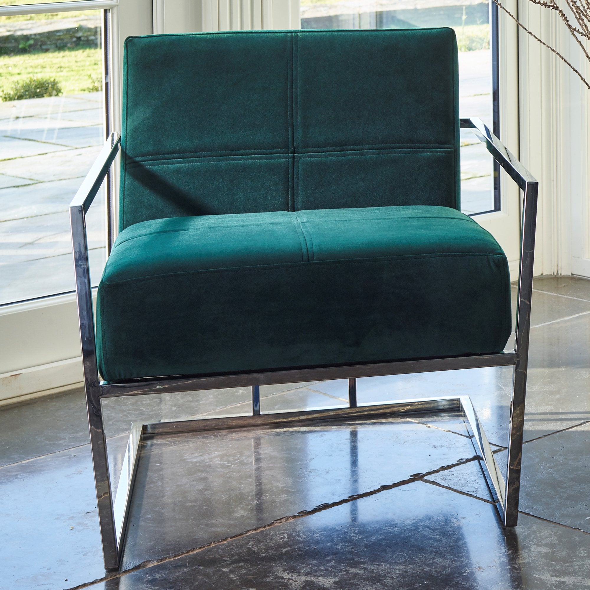 Federico Velvet Armchair