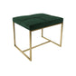 Federico Small Velvet Stool