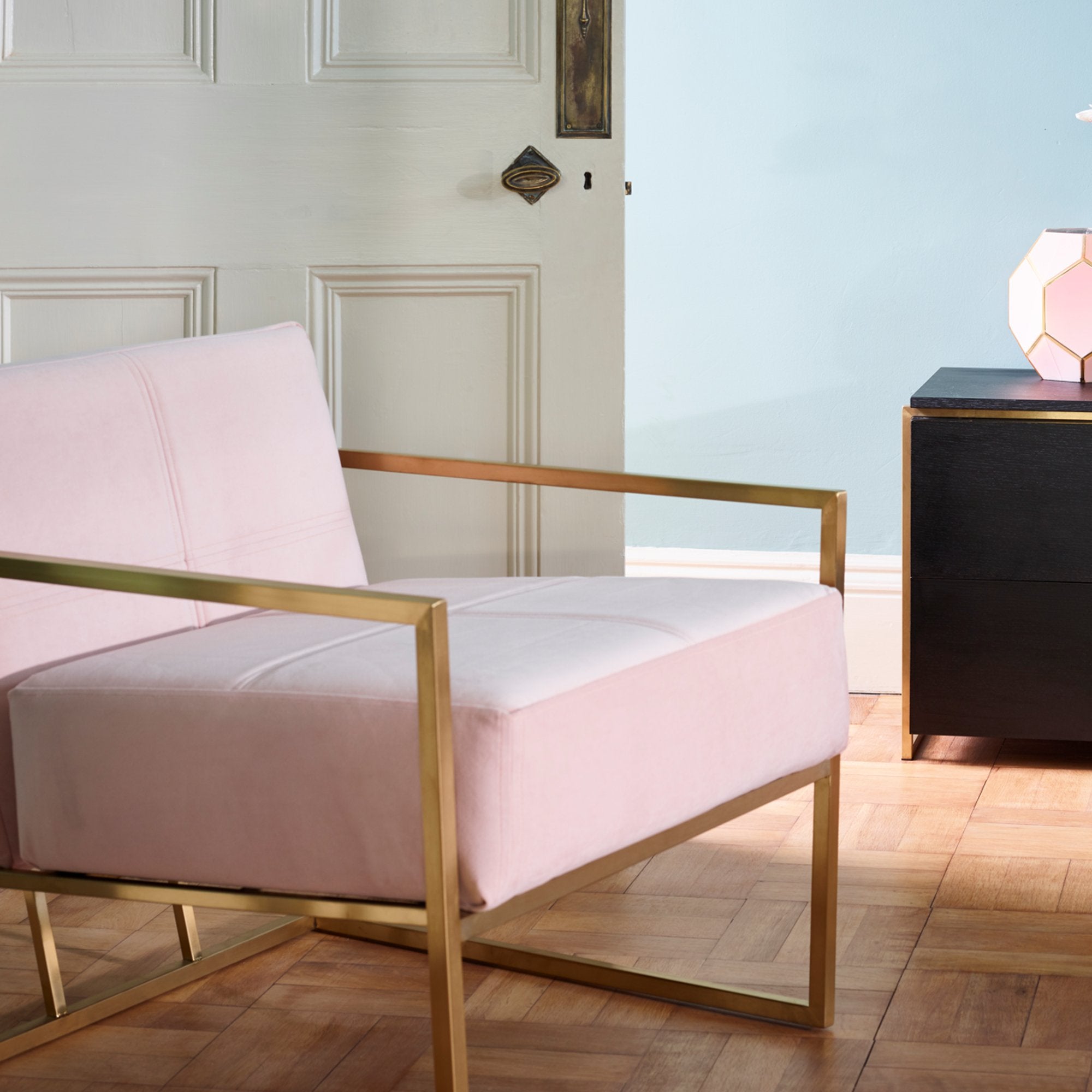 Federico Velvet Armchair