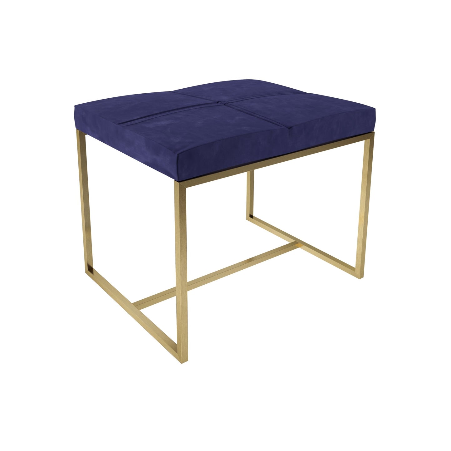 Federico Small Velvet Stool