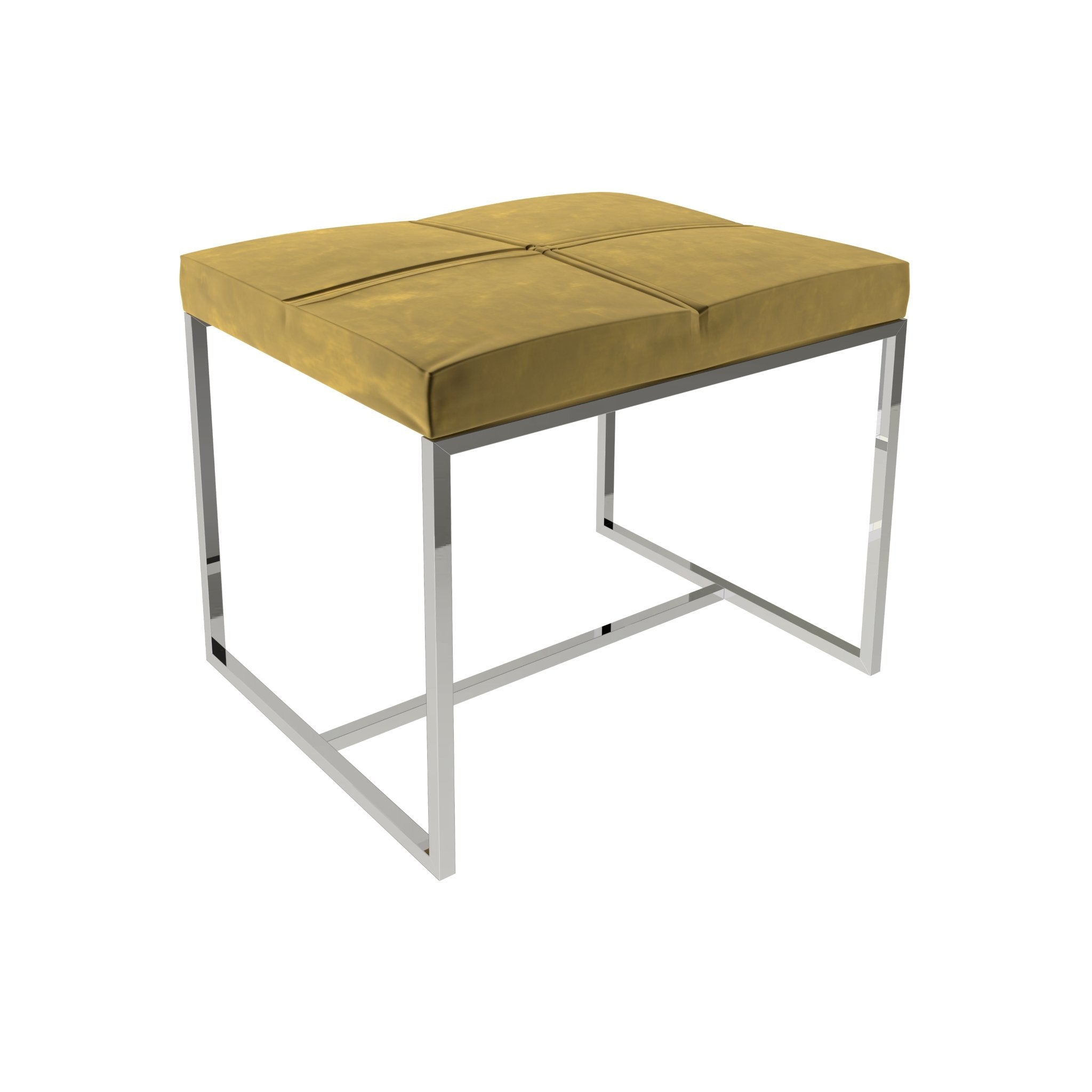 Federico Small Velvet Stool