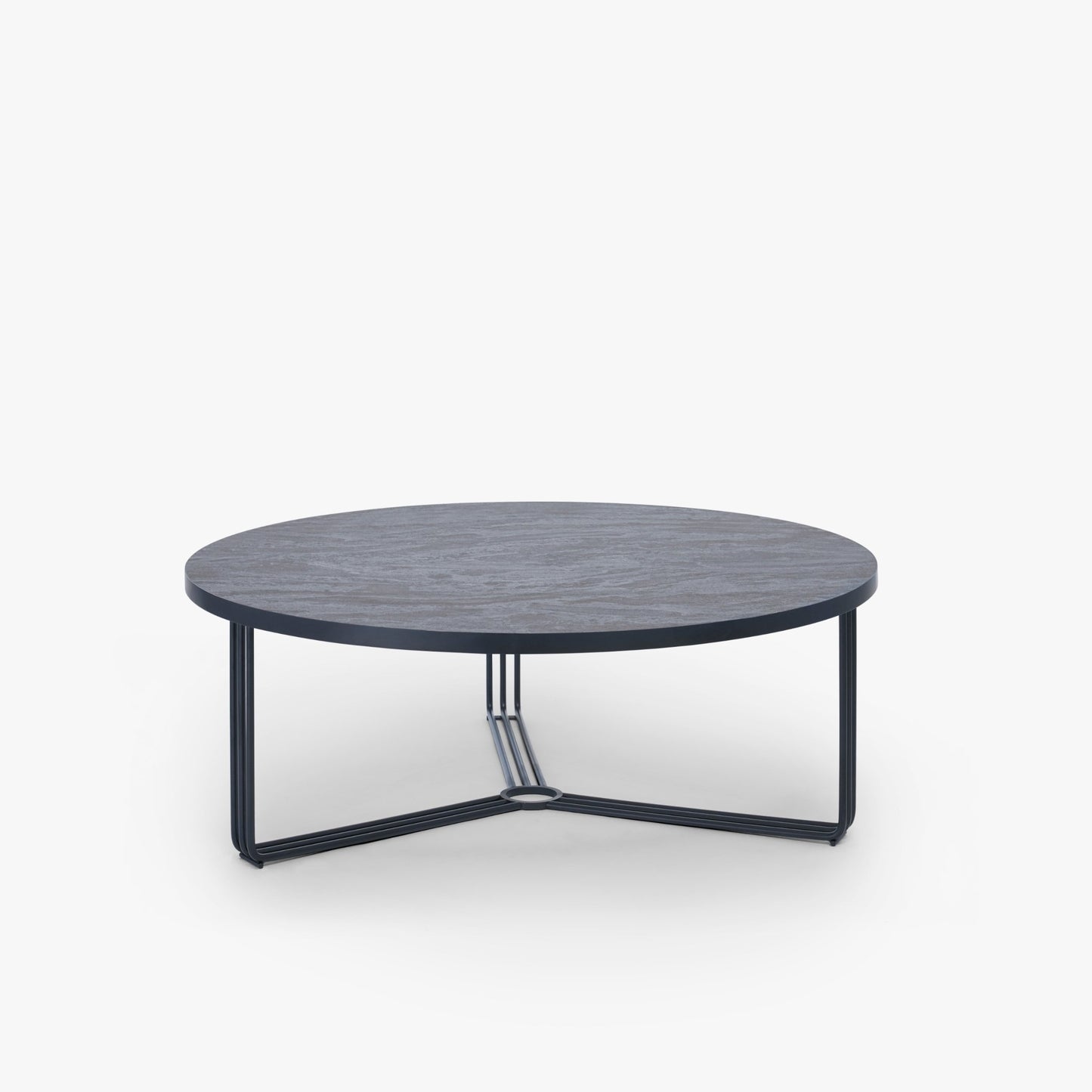 Finn Large Circular Metal Coffee Table