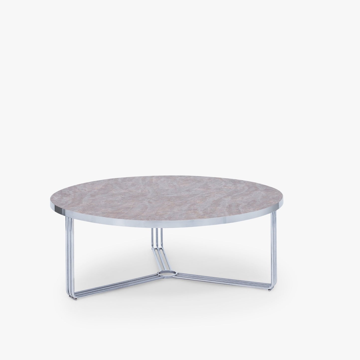 Finn Large Circular Metal Coffee Table