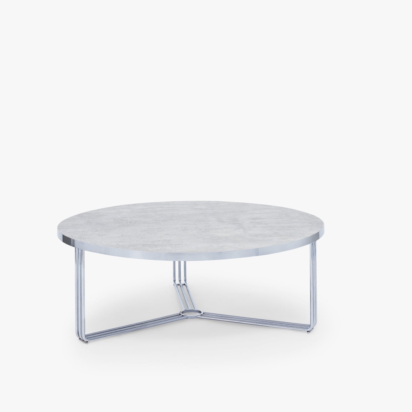 Finn Large Circular Metal Coffee Table