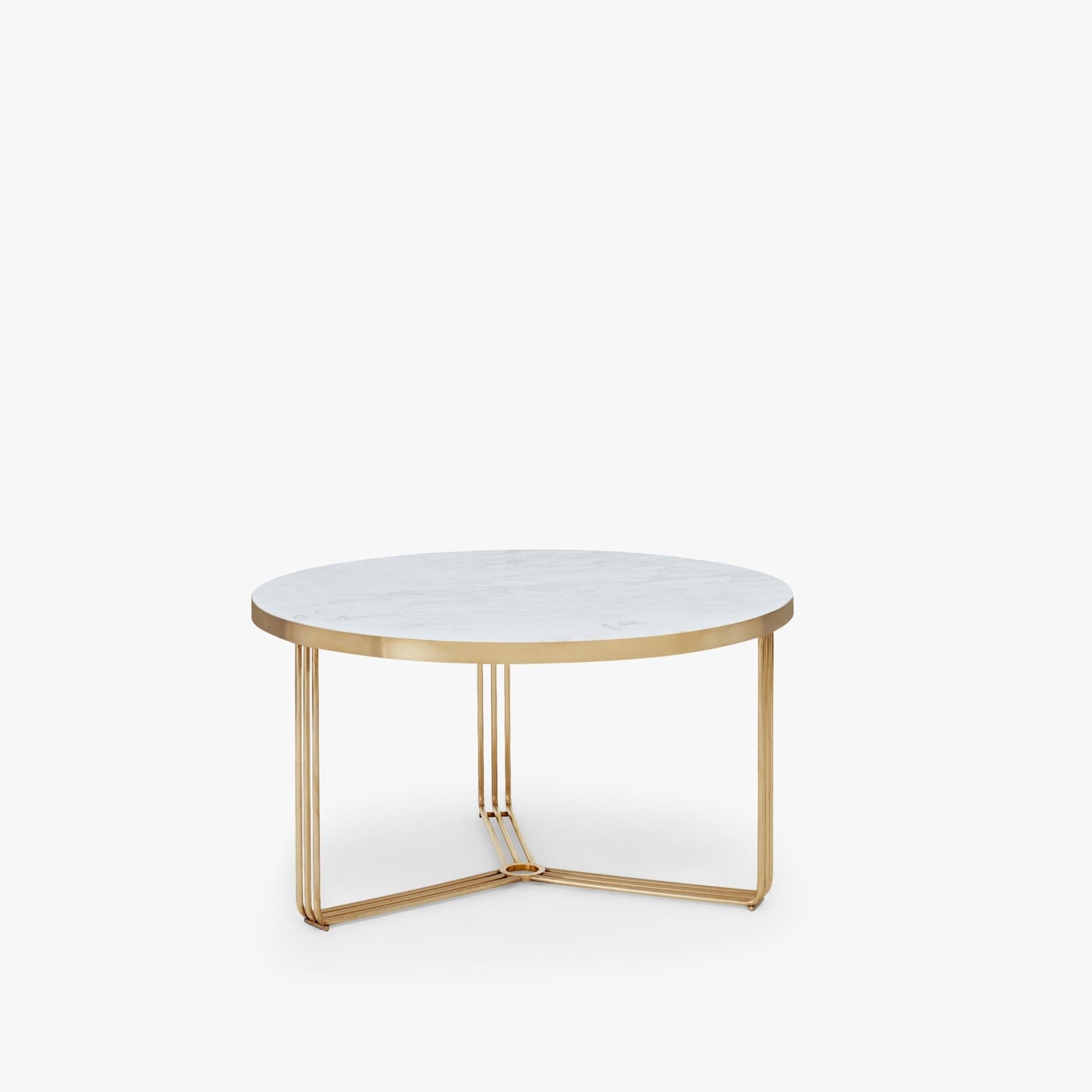 Finn Small Circular Metal Coffee Table