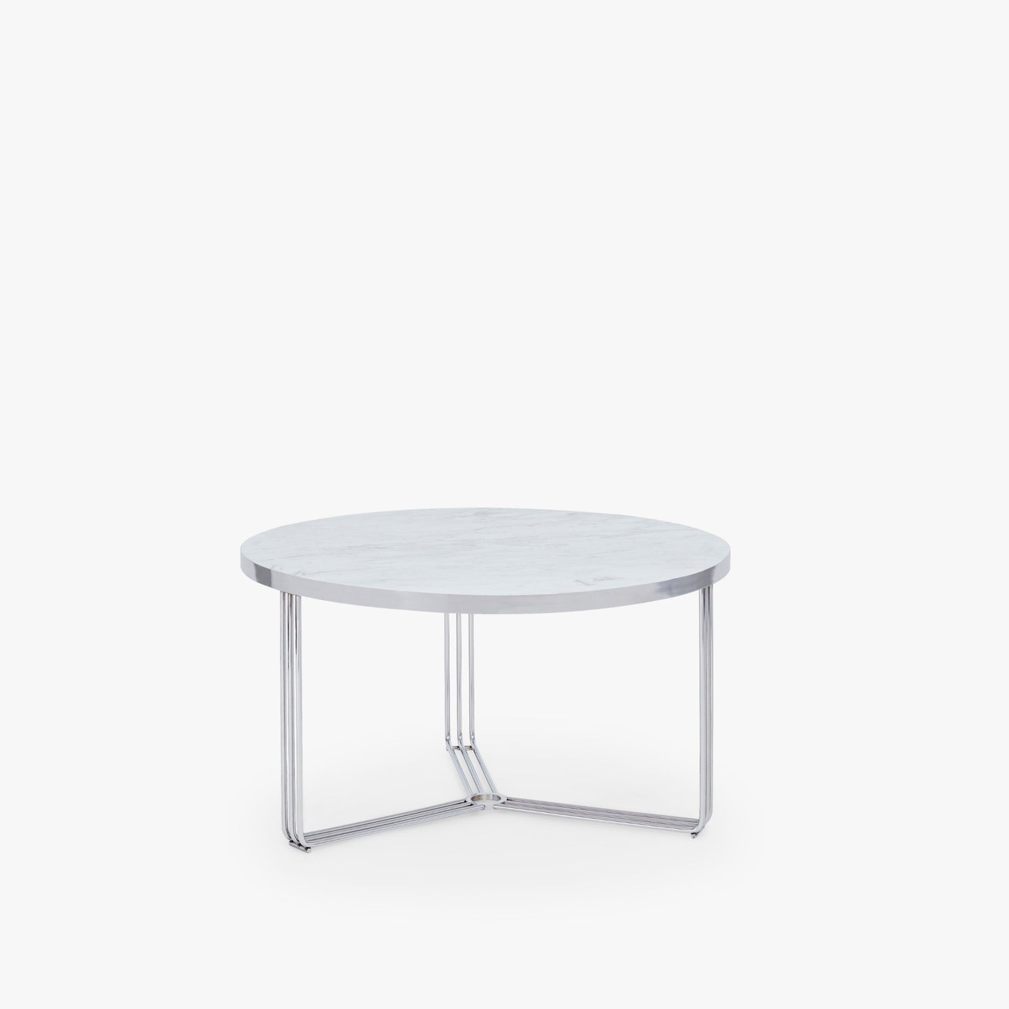 Finn Small Circular Metal Coffee Table
