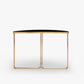 Finn Half Moon Metal Console Table