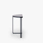 Finn Half Moon Metal Console Table