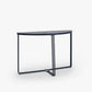 Finn Half Moon Metal Console Table