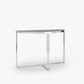 Finn Half Moon Metal Console Table