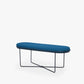 Finn Metal Frame Ottoman Stool