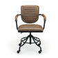 Gehry Faux Leather Office Chair - Brown