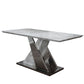 Giorgio Marble Effect High Gloss Dining Table