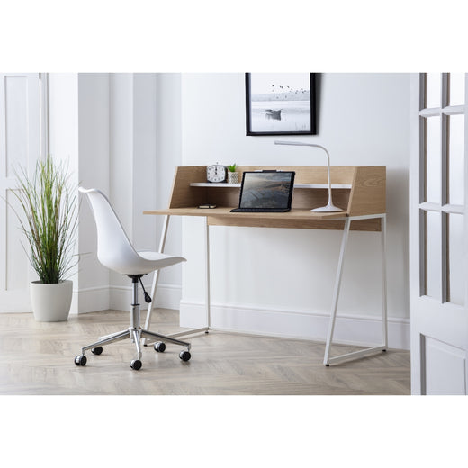 Palmer Desk - Oak and White