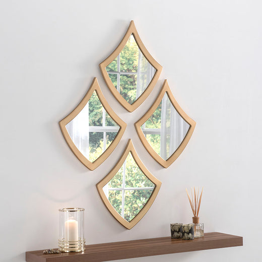 Eternal Moroccan Style Wall Mirror - Set of 4
