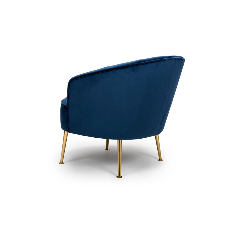 Bella Accent Chair – Navy