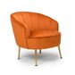 Bella Accent Chair – Pumpkin