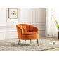 Bella Accent Chair – Pumpkin