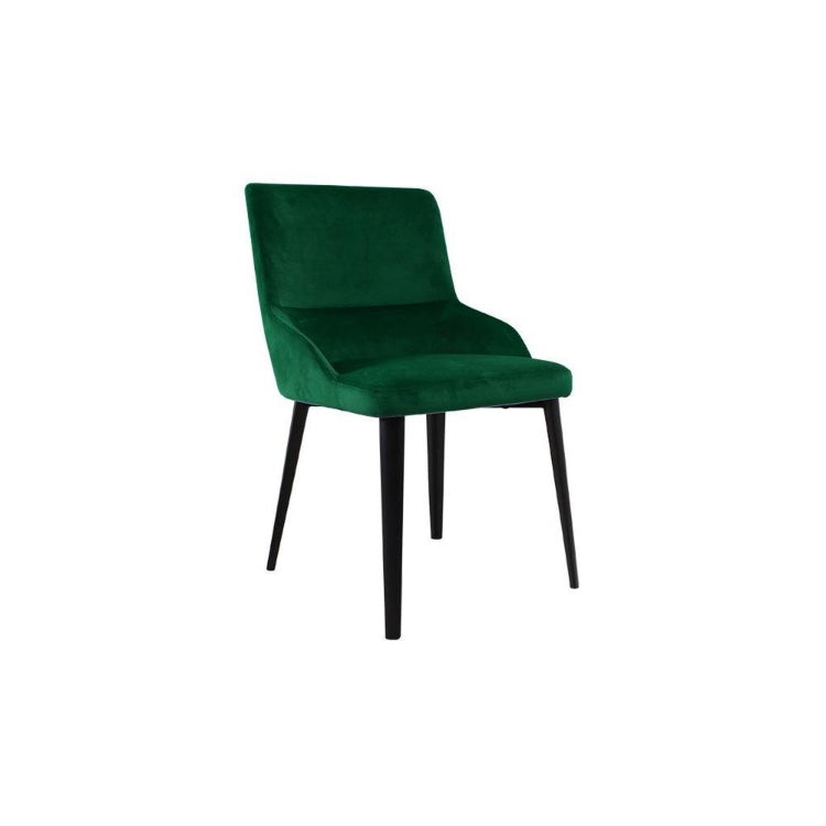 Set of 2 Elise Dining Chairs - Green