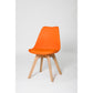 Elinnor Chair - Orange (Set of 4)